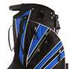 Costway Golf Stand Cart Bag Club W/6 Way Divider Carry Organizer Pockets Storage Blue
