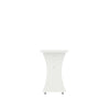 Coney Mid-Century Modern Dining Bench in White - Set of 2 | Banc de salle a manger Coney style milieu du siecle en blanc - Lot de 2