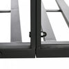 Outsunny 6ft Garden Bridge With Safety Rails Decorative Pond Bridge, Black|Outsunny Pont De Jardin De 6 Pi, Pont Decoratif Pour Bassin, Noir