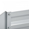 Outsunny Raised Garden Bed Metal Planter Box with Reinforced Rods, Light Grey
