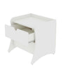 Coney Mid-Century Modern 20" Nightstand in White (2-Drawer) - Set of 2 | Table de nuit Coney style mid-century moderne 20" en blanc (2 tiroirs) - Lot de 2