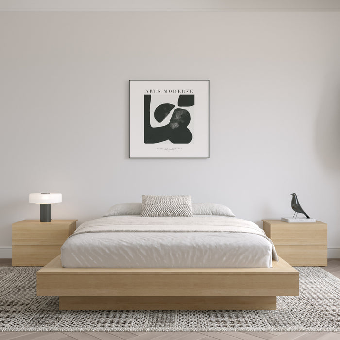Marconi Platform Bed Frame King Bed