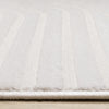 Leonardo White Grey Modern Lines Area Rug - 7'10" x 10'6"|Carpette Leonardo blanche et grise à motif de rayures modernes - 7 pi 10 po x 10 pi 6 po