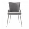 Sophia Modern 5pc Dining Set with table and Chairs,Grey Dining Room Set  | Ensemble de salle a manger moderne Sophia 5 pieces avec table et chaises, gris