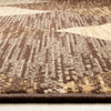 Florence Brown Beige Distressed Diamond Pattern Rug, 7'9" x 10'6" Indoor Area Rug | Tapis Florence a motif de losanges vieillis brun beige, 7'9" x 10'6"