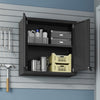 Fortress Modern 30" Floating Garage Cabinet in Charcoal Gray - Set of 2 Garage Storage | Armoire de garage flottante Fortress Modern 76 cm en gris charbon - Lot de 2