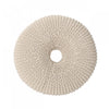 Murphy Upholstered Pouf,100% Cotton - Beige | Pouf Rembourré Murphy, 100 % Coton - Beige