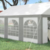 Outsunny 20 X 13ft Party Tent With Sides, 6 Windows And 2 Doors|Tente De Fete Outsunny 20 X 13 Pieds Avec Cotes, 6 Fenetres Et 2 Portes