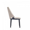 Kara Modern Wood Upholstered Dining Chair in Light Gray - Set of 2 | Chaise de salle a manger moderne en bois Kara avec revetement en tissu gris clair - Lot de 2