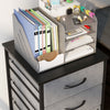 Vinsetto Mobile File Cabinet With Drawers, Hanging Bars For Letter|Vinsetto Classeur Mobile Avec Tiroirs Avec Barres De Suspension