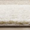 Fairmont Brown Beige White Checkered Rug, 6'7" x 9'6" Indoor Area Rug | Tapis Fairmont a carreaux brun beige blanc, 6'7'' x 9'6''