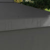 Outsunny 8x8 Adjustable Pop Up Canopy Tent W/ 1 Sidewall, Dark Grey