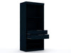 Mulberry Contemporary Modern 36" Wardrobe Closet in Midnight Blue | Armoire contemporaine moderne Mulberry 36" en bleu minuit