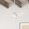 Dempsey Ceiling Fan with Light Fixture - White | Ventilateur de plafond Dempsey avec luminaire - Blanc