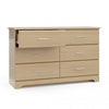 Storkcraft Brookside 6 Drawer Dresser - Driftwood