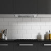 36 Inch Insert Convertible Range Hood (11.25 in. Deep) with Stainless Steel Filter | Hotte encastrable convertible de 36 pouces (28,6 cm de profondeur) avec filtre en acier inoxydable