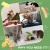 Pawhut 18" Plush Cat Tree With Two Flower Platforms, Multi-activity Centre Cat Tower With Jute Scrat|Pawhut Arbre A Chat En Peluche 18" Avec Deux Plateformes De Fleurs, Tour Pour Chat Multi-activites A