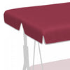 Outsunny 2 Seater Swing Canopy Replacement, Outdoor Swing Seat Top Cover, Uv50+ Sun Shade (canopy On|Outsunny Remplacement De L'auvent De Balancoire 2 Places Avec Cadre Tubulaire, Housse De Siege De Ba