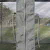 Outsunny 10' X 10' Steel Outdoor Patio Gazebo Canopy With Removable Mesh Curtains, Display Shelves, |Outsunny 10' X 10' Abri De Jardin En Acier Pour L'exterieur Avec Rideaux En Maille Amovibles, Etager