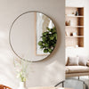 Umbra Hubba Wall Mirror - Metallic|Miroir mural Hubba de Umbra - métallique