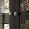 HOMCOM 71" Pantry Cabinet with Microwave Space, Tall Kitchen Hutch, Black