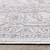 Fallon White Grey Elegant Faded Traditional Rug, 5'3" x 7'7" Indoor Area Rug | Tapis Fallon blanc gris elegant delave traditionnel, 5'3" x 7'7"
