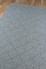 Laura Contemporary 6'7" x 9'6" Area Rug in Blue Indoor Area Rug | Tapis Contemporain Laura 6'7" x 9'6" en Bleu