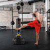 Goplus Boxing Speed Trainer Freestanding Fillable 360° Spinning Bar Adjustable Height