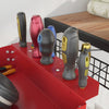 Durhand 3 Tier Rolling Tool Cart, 330 Lbs Capacity Utility Cart, Red|Durhand Chariot A Outils Roulant A 3 Niveaux, Capacite De 330 Lb, Rouge