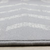 Forte Grey White Modern Striped Area Rug - 7'9" x 10'6"|Carpette Forte grise et blanche à motif de rayures modernes - 7 pi 9 po x 10 pi 6 po