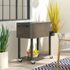 Outsunny 67-Qt Patio Cooler Cart with Bottle Opener, Rolling Ice Chest