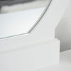 HOMCOM Dressing Table Vanity Table Set Make Up Table with Mirror & Stool