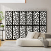 HOMCOM 6 Panel Room Divider, 5.6 FT Lightweight Privacy Screen, Black