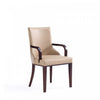 Shubert Modern 6-Piece Dining Chair Set in Tan | Ensemble moderne de 6 chaises de salle a manger Shubert en beige