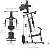 Soozier Home Gym Machine With 99lbs Weight Stack, Multifunction Power Tower|Soozier Machine De Gymnastique A Domicile Soozier Avec Pile De Poids De 99 Lb