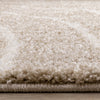 Fairmont Taupe Cream Curved Lines Rug, 6'7" x 9'6" Indoor Area Rug | Tapis Fairmont aux lignes courbes creme taupe, 6'7" x 9'6"