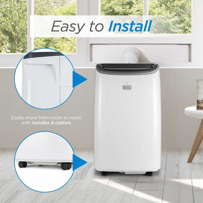Black+Decker 8,000 BTU Portable Air Conditioner - BPACT08WT