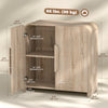 HOMCOM Sideboard Cabinet, 31.5" Modern Buffet Cabinet with Soft-Close Door