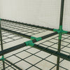 Outsunny Mini Greenhouse with 3 Tier 6 Shelves Portable Green House, White
