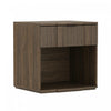 Clive Mid-Century Modern 22" Nightstand in Walnut (1-Drawer) | Table de nuit Clive style milieu du siecle moderne 56 cm en noyer (1 tiroir)