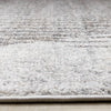 Solace Soft Low-Pile Grey White Merging Circles Area Rug - 7'10" x 10'6"|Carpette à poil court doux Solace grise et blanche à motif de cercles qui fusionnent - 7 pi 10 po x 10 pi 6 po