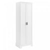Liam Multi-Functional Storage Cabinet with Doors and Adjustable Shelves,White Accent Cabinet | Liam Armoire de rangement multifonction avec portes et etageres reglables, Blanc