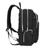 Swissdigital KATY Rose Platinum Backpack – 16" Laptop Bag, USB Charging, SDD Finder, RFID Protection, Multi-Pockets