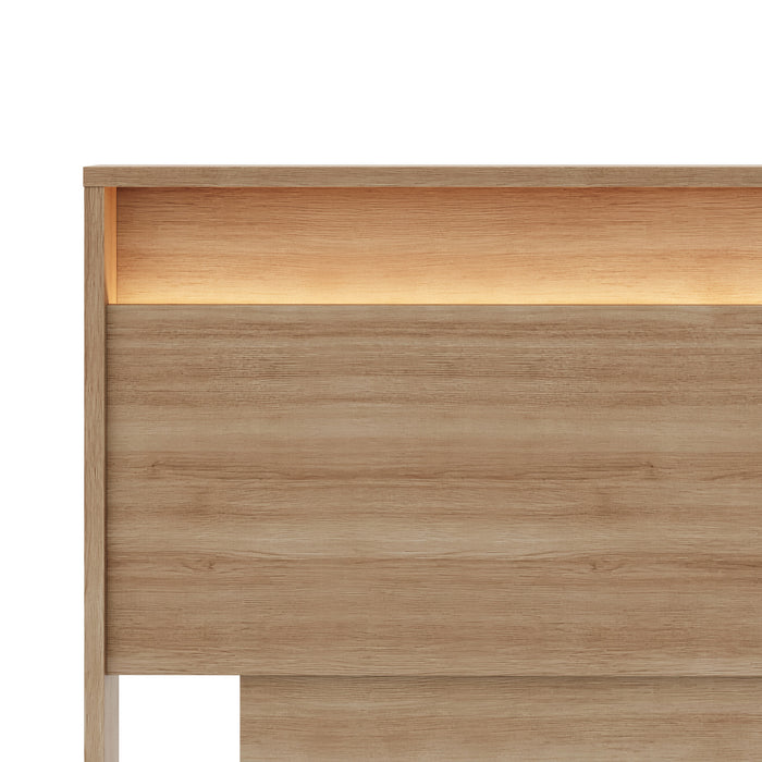 Gael Headboard with Integrated Lighting