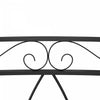 Outsunny 8' Metal Arch Garden Bridge With Siderails, Pond Bridge, Black|Outsunny 8' Pont De Jardin En Metal Avec Arche Et Ridelles, Pont D'etang