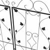 Outsunny Set Of 2 Garden Trellis, Metal Plant Trellis For Climbing|Outsunny Lot De 2 Treillis De Jardin En Metal Pour Plantes Grimpantes