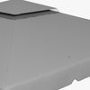 Outsunny 10' X 10' Outdoor Patio Gazebo Shelter Tent W/ Sidewalls, Grey|Outsunny Tente D'abri De Patio 10' X 10' Avec Parois Laterales, Gris