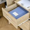 Vinsetto 2 Drawer Filing Cabinet With Hanging Rail|Vinsetto Classeur A 2 Tiroirs Avec Rail De Suspension