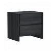 Linda Modern 24" Nightstand in Charcoal Gray (2-Drawer) - Set of 2 | Table de nuit moderne Linda 24" en gris charbon (2 tiroirs) - Lot de 2