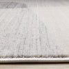 Olivia Grey Black Cream Geometric Rug, 7'10" x 10'2" Indoor Area Rug | Tapis geometrique gris noir creme Olivia, 7'10" x 10'2"